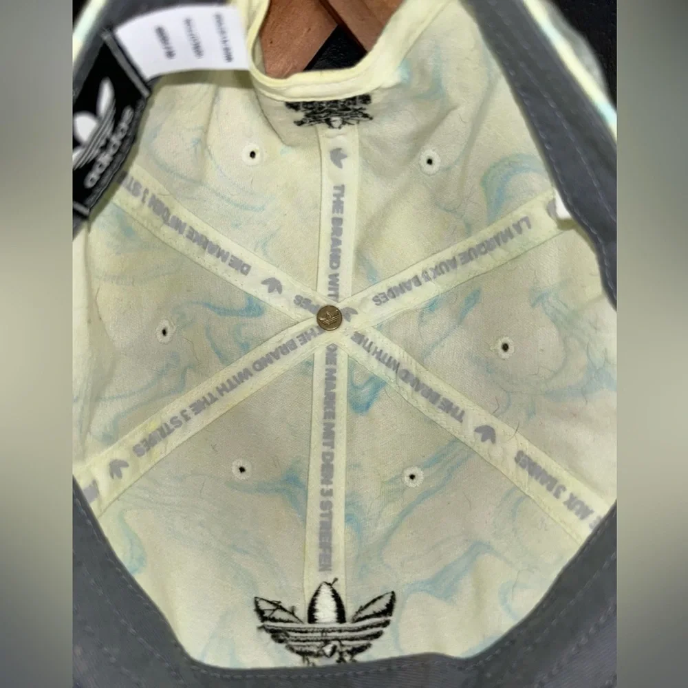 Adidas Men's Originals Relaxed Marble Wash adjustable Fit Hat Multicolor - Picture 7 of 8